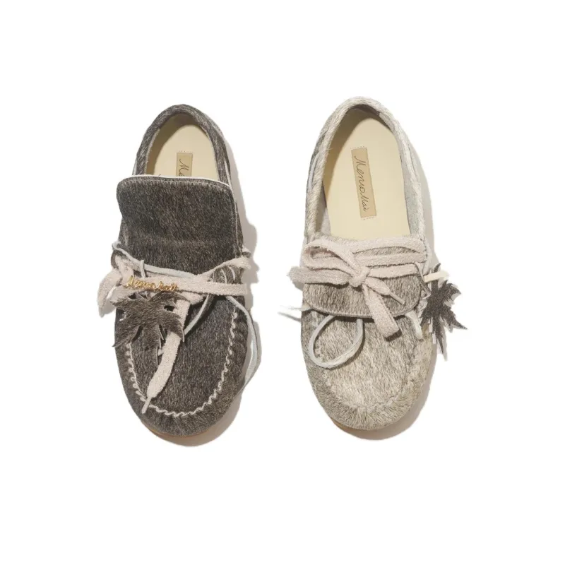 Meruomai Low Top Casual Shoes Women's Ecru-5