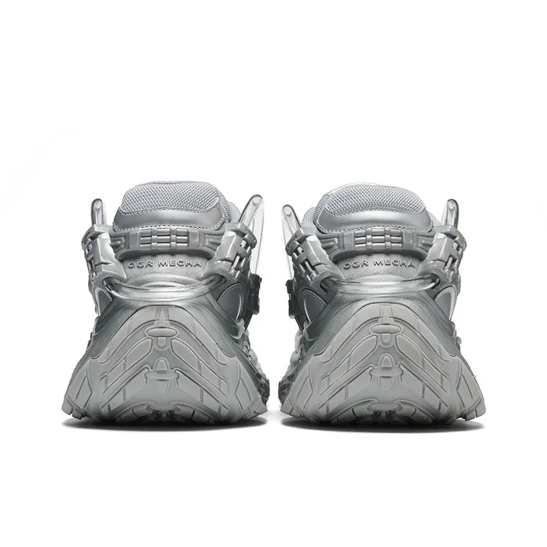 JANECO Slip Resistant, Abrasion Resistant, Breathable Low Top Chunky Sneakers Unisex-16