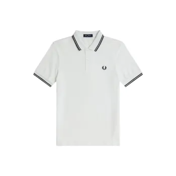 FRED PERRY Twin Tipped Short Sleeved Polo Shirt