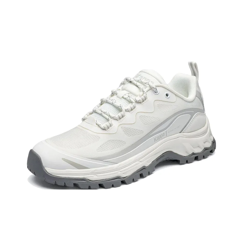 Kappa Cushioning, Slip Resistant, Abrasion Resistant, Breathable, Support Low Top Running Shoes Unisex Classic White-2