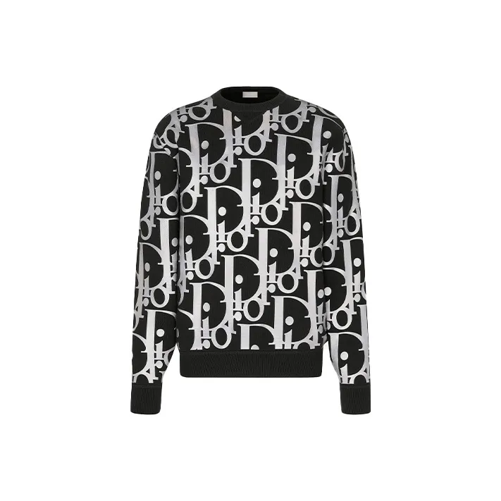DIOR Quarterly New Products Sweaters Men Black-0