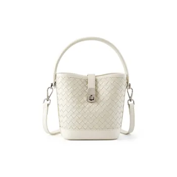 VANDEE Top Grain Sheepskin Bucket Bag, Shoulder Bag, Crossbody Bag, Handbag Women's Multicolor