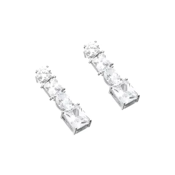 CHIARA FERRAGNI Alloy With Zircon Earrings Women's Silver