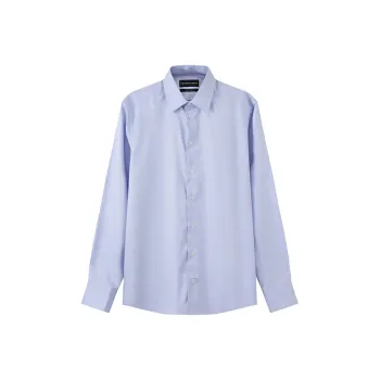 EMPORIO ARMANI SS24 Shirt Men's Light Blue
