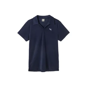 PUMA Polo Shirt Men's Tweed Blue