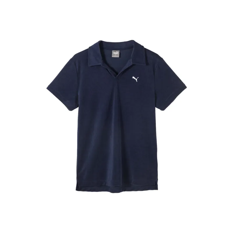 PUMA Polo Shirt Men's Tweed Blue-0