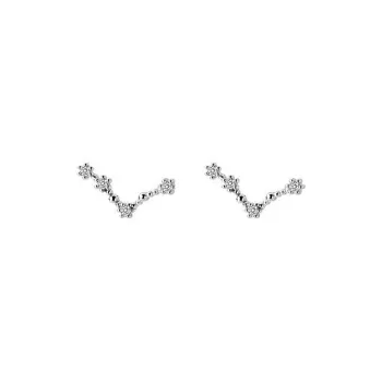 GIFT&CO 999 Fine Silver Stud Earrings Unisex