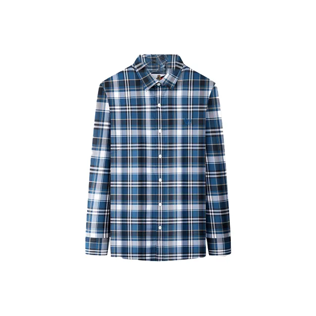 EDENBO Shirts Men Sea Blue-0