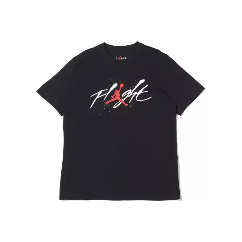 Jordan T Shirt Asia Version Men's Black-0