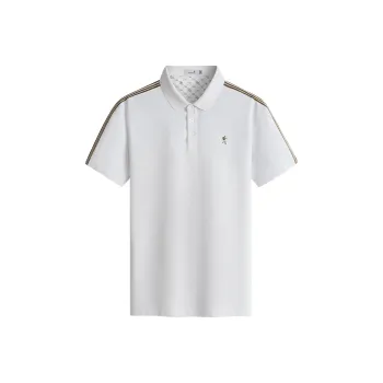 Dance With Wolves Polo Shirt Men's Raw White