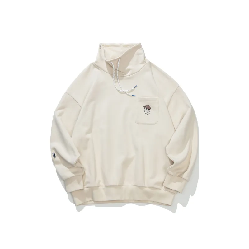 Nautica White Sail Sweatshirt Men's-5