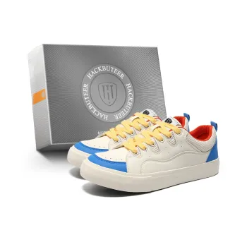 HACKBUTEER Low Top Skateboard Shoes Men's Box Included