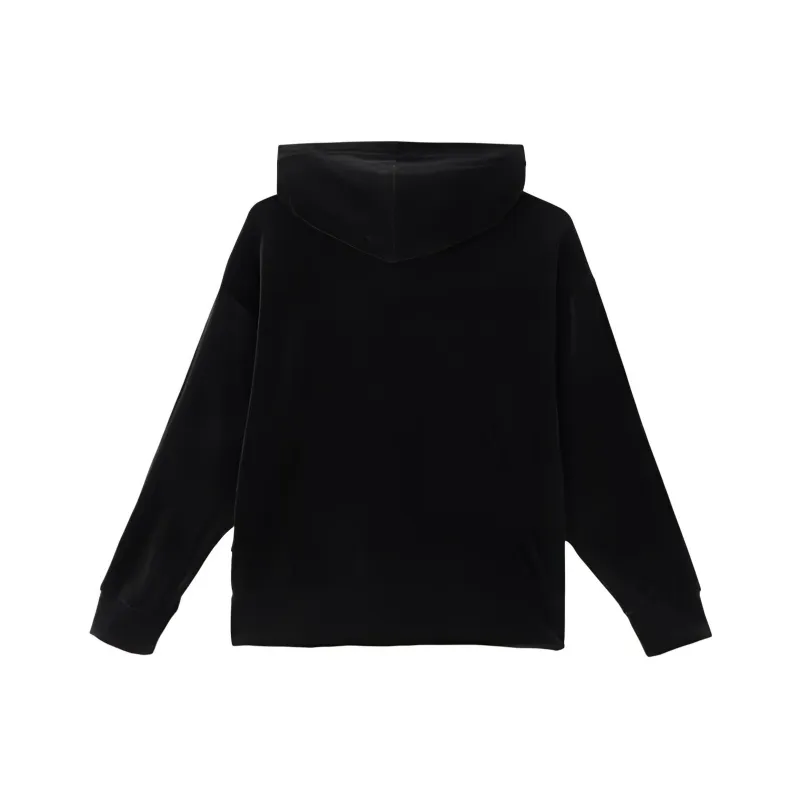 PUMA Hoodie VELOUR FULL ZIP Jackets Coats Women's Black-1