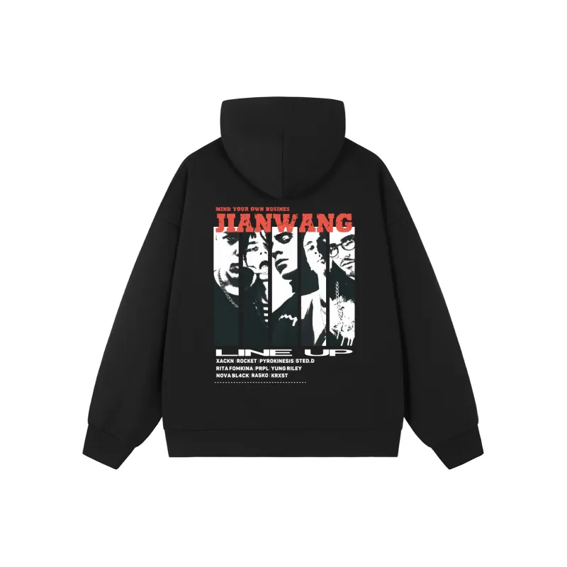 JIANWANG Sweatshirts Unisex-2
