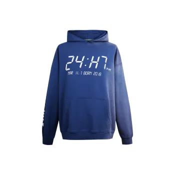 24h7 Sweatshirts Unisex Blue