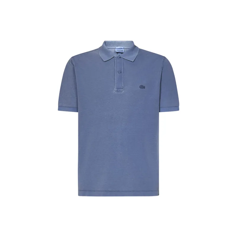 LACOSTE Logo patch Organic Cotton Polo Shirt-0
