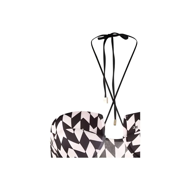 Elisabetta Franchi One piece Swimsuit Women's Ivory-6