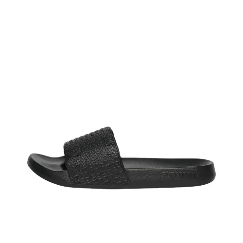 SUPERDRY Abrasion Resistant Slide Slippers Men's Black
