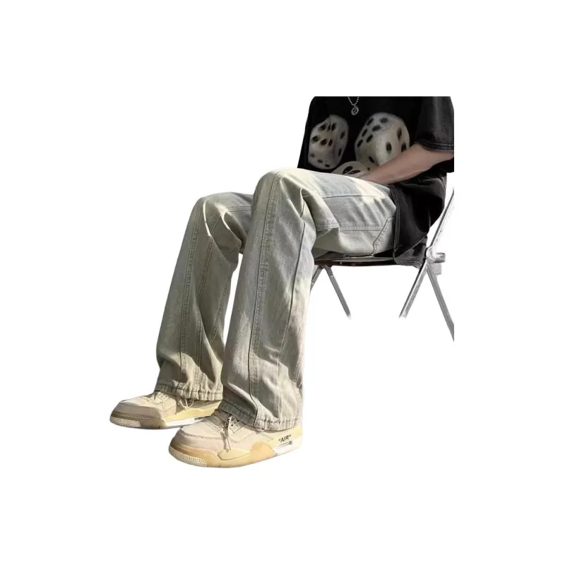 TESTUNG Jeans Men Yellow Mud--2