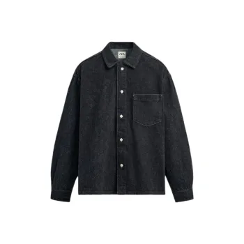 ZARA Shirts Men Blue