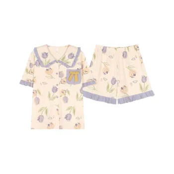 Pretty Lady Pajama Set Women's Light Purple