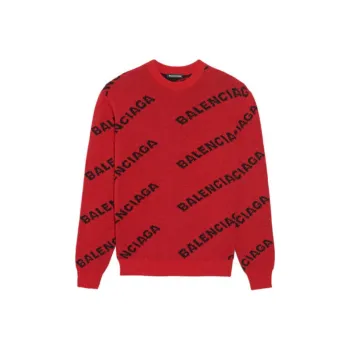 Balenciaga Sweaters Men Red
