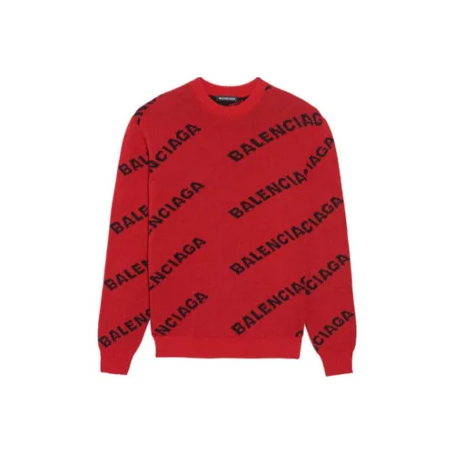 Balenciaga Sweaters Men Red