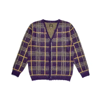 Needles Sweaters Men Purple