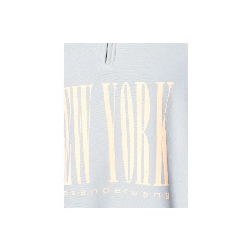 Alexander Wang Sweatshirts Unisex Blue-2