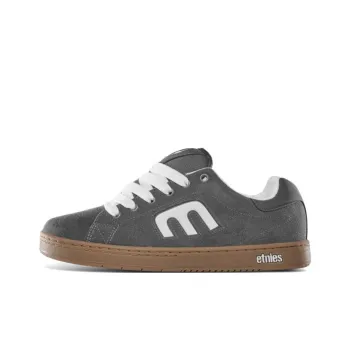 ETNIES Abrasion Resistant Slip Resistant Low Top Skateboard Shoes Unisex Gray