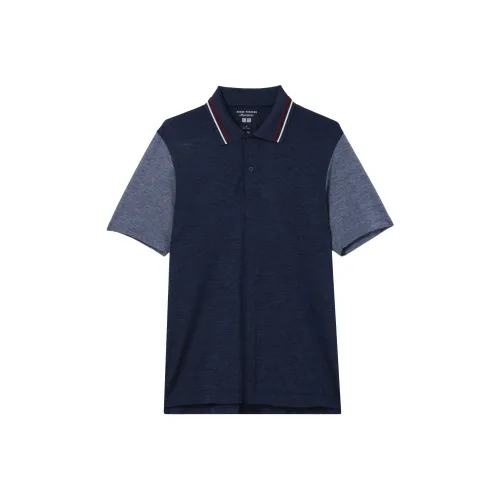 UNIQLO x X JW Anderson X Roger Federer SS24 Polo Shirt Unisex Navy Blue