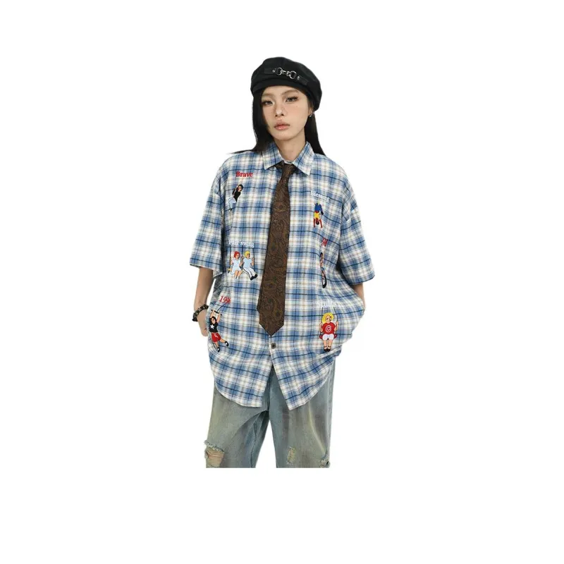 WELTER EXPERIMENT Fashion Shirt Unisex Blue Single Item-7