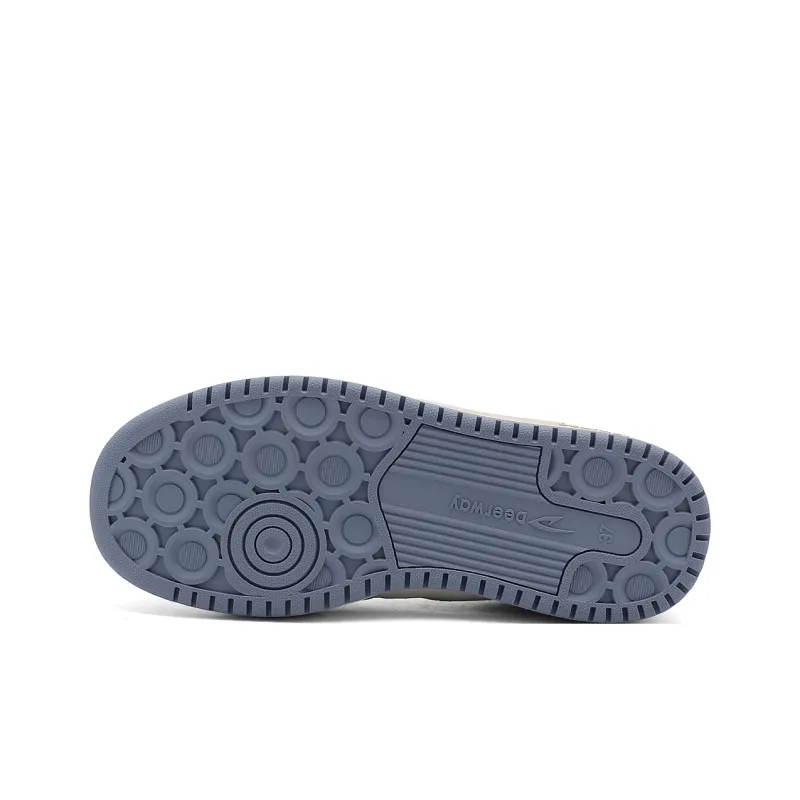 DEERWAY Height Increasing, Abrasion Resistant, Lightweight, And Breathable Low Top Casual Shoes Women's Sea Salt Blue-5