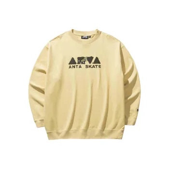 Anta Sweatshirt Men's Bright Jade Yellow