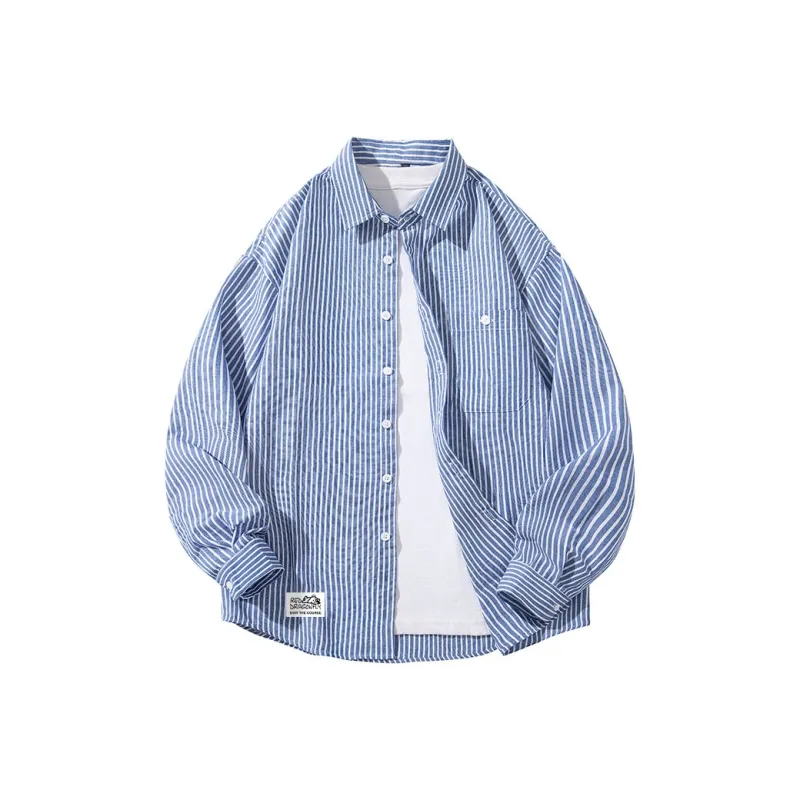 RED DRAGONFLY Shirt Coat Unisex Blue-0