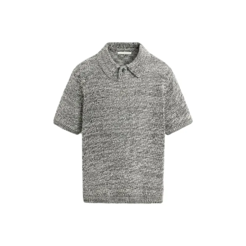 ZARA Polo Shirts Men Black-0