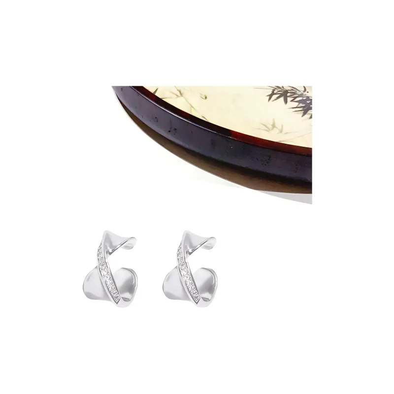 MIDNIGHT MOMENT Alloy Clip On Earrings Unisex-2