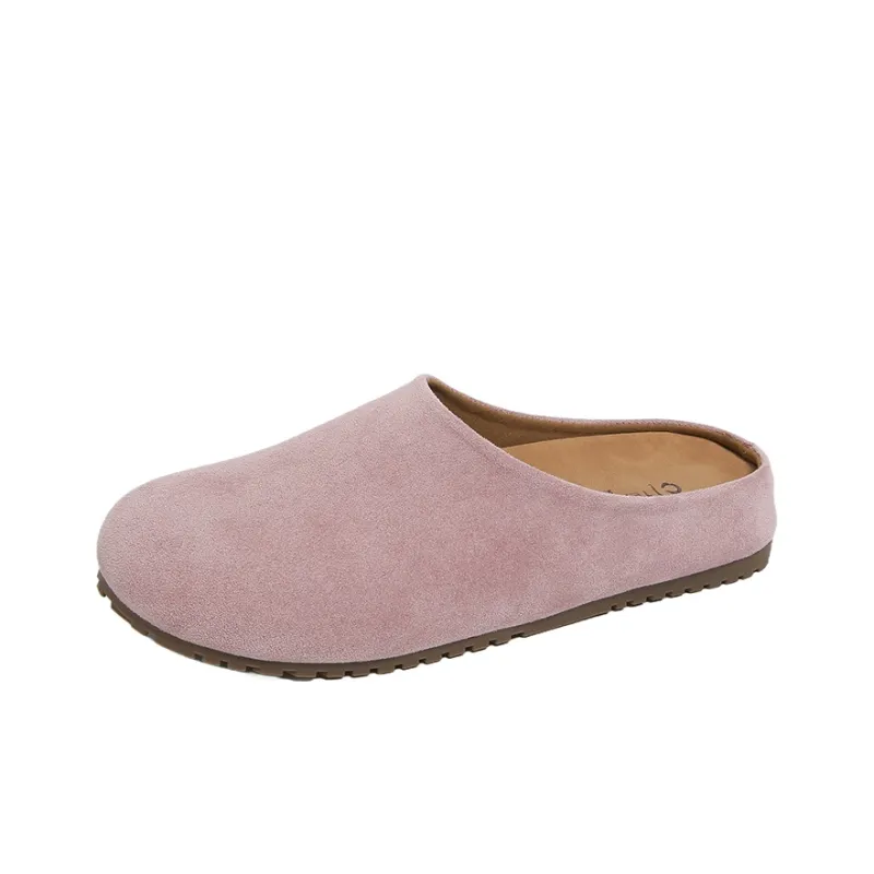 HUANAI Quiet Abrasion Resistant Slip Resistant Closed Toe Slippers Women's-8