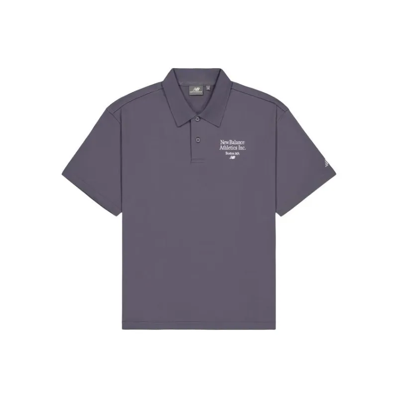 New Balance Polo Shirt Men's Gray-0