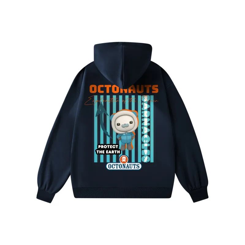 Small Columns Under The Sea Hoodie Unisex-2