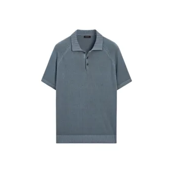 Massimo Dutti Polo Shirt Men's Blue