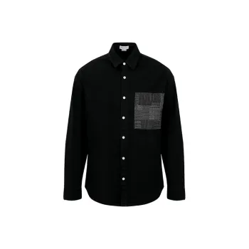 URBAN REVIVO Shirts Men Jet Black
