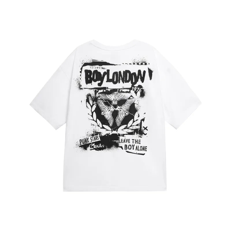 Boy London T Shirt Unisex White-0