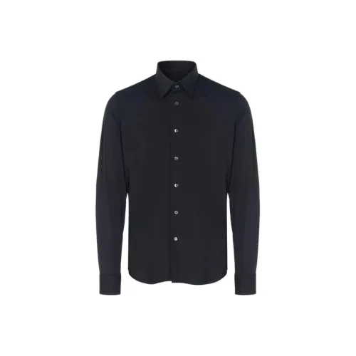 Roberto Ricci Designs 블랙 남성 셔츠
