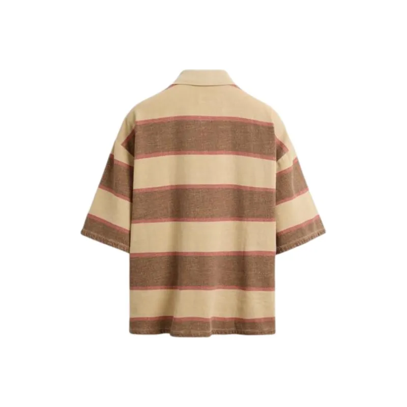 ZARA Polo Shirts Men Russet-1