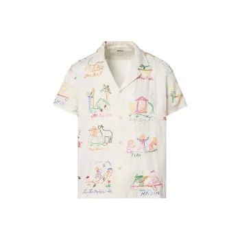 BODE Nursery Rhyme Short Sleeve Shirt