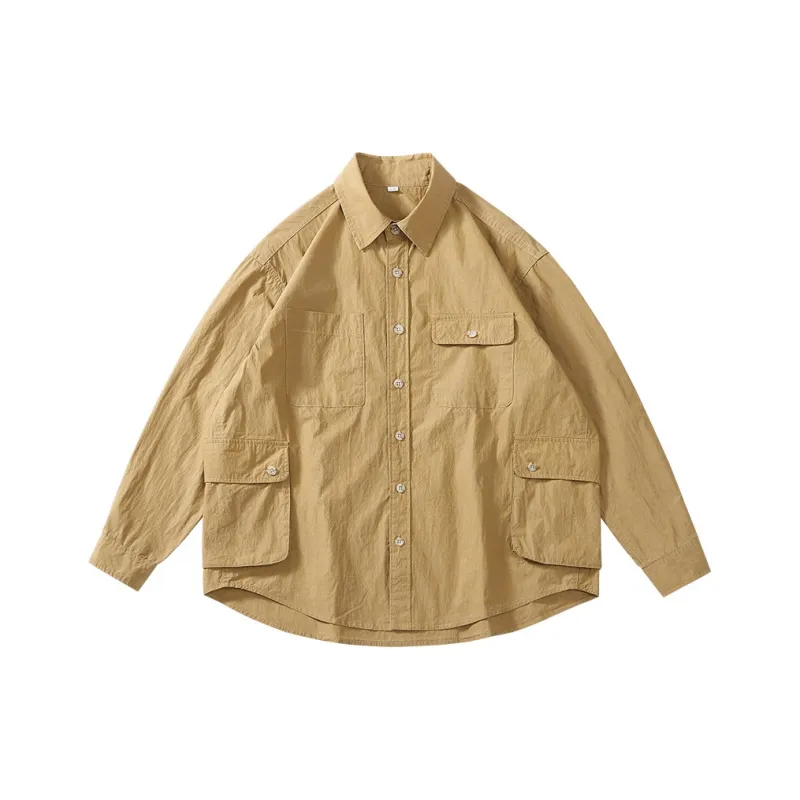 SET FUNS Style Shirt Spring And Fall Season Unisex-2