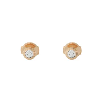 CARTIER Karat Gold Stud Earrings Women's