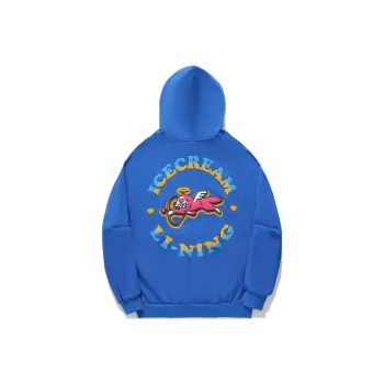 LiNing x ICECREAM Sweatshirt Unisex Color Blue