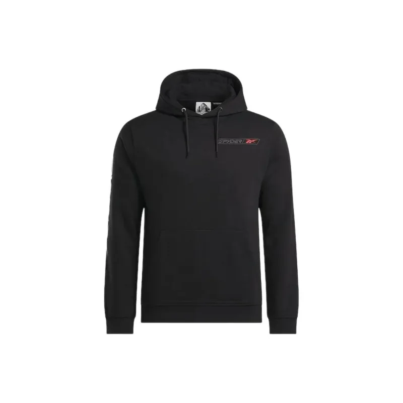 Reebok x SPYDER Collab Hoodie Sweatshirt Unisex Black-0